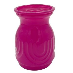 Barbiecore Bubblegum pink Glass Vase/ trinket holder